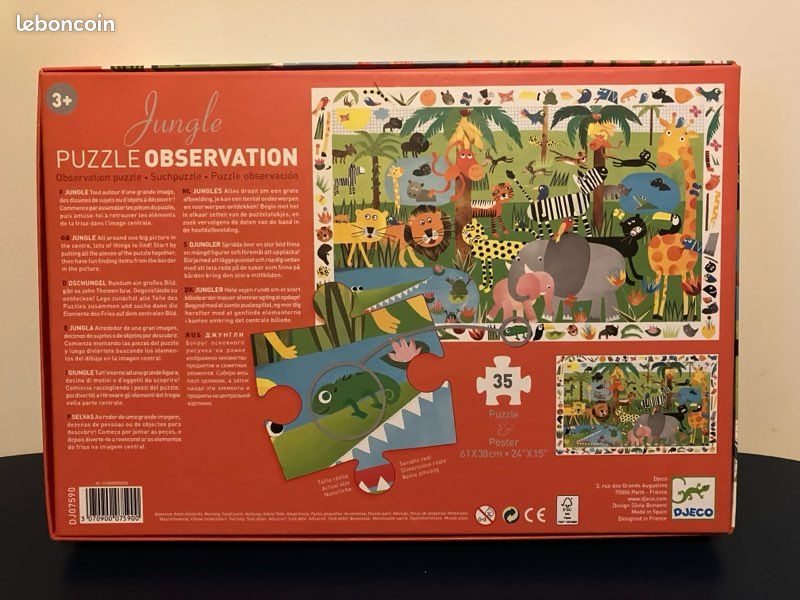 Puzzle observation et poster 35 pièces (image 2)