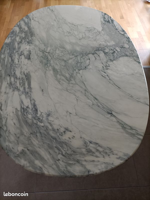 Grande table ovale en marbre (image 5)