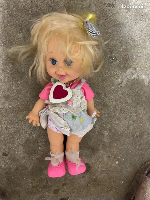 Poupée Galoob Baby Face So Playful Beth Complète