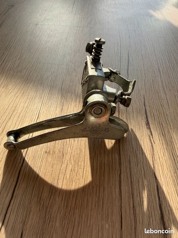 Dérailleur Avant Campagnolo Record Vintage 1052 Nt Route Dérailleur Avant Campagnolo Record 1052/NT Vintage - Vélo De Route - Occasion (bon état) Dérailleur Pince Sur Tube