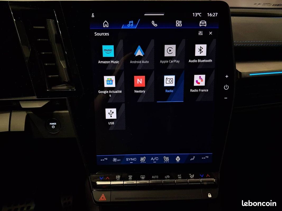 RENAULT Scenic E-Tech électrique 220 ch grande autonomie Techno esprit Alpine (image 24)
