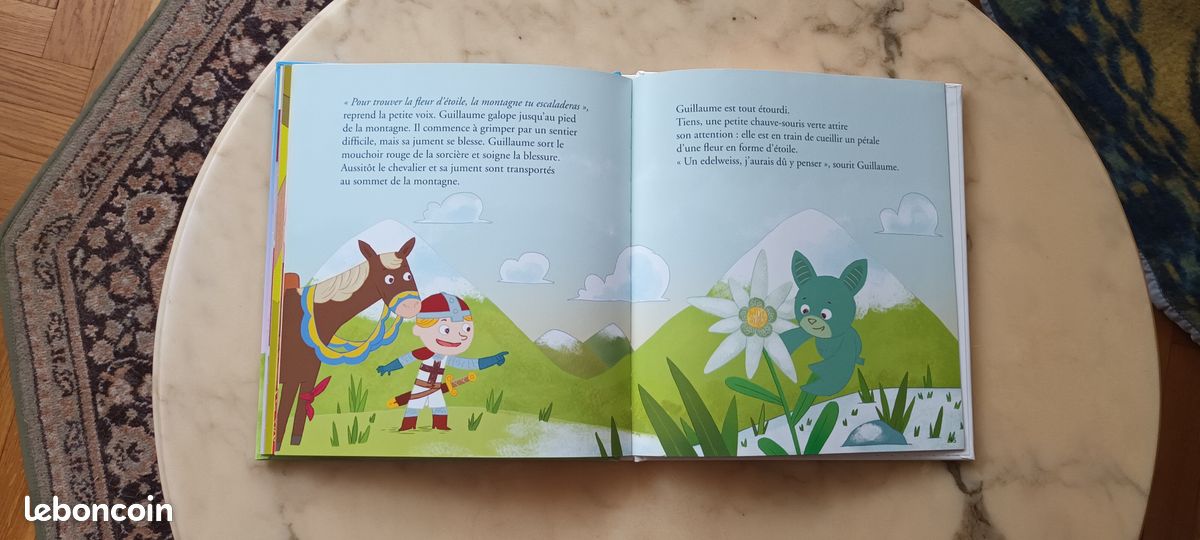 Livre enfants, "Histoires de Prinesses et de Chevaliers" (image 5)