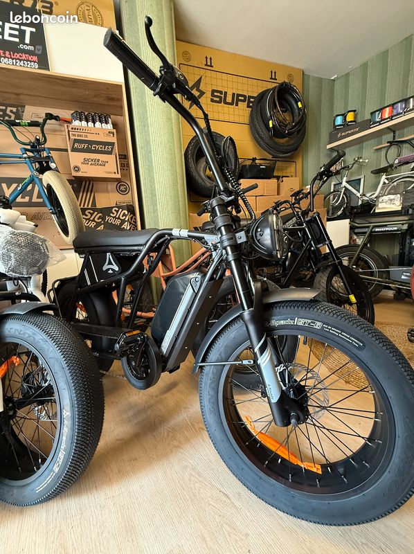 Cavet air A-Spadz fat bike vélo électrique style super 73 zx / Elwing / Ruff Cycles / super73 (image 3)