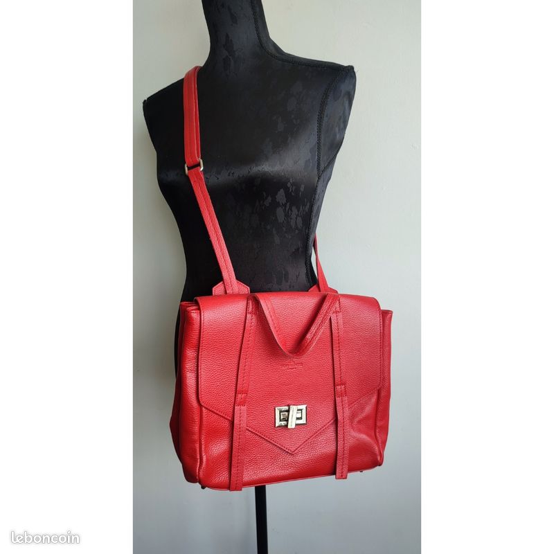 Torrente Sac Ã Main Rouge Marque Sac à Main Beverly Rouge Pour - Main Image