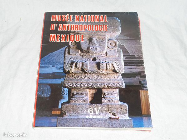 Livre Musée Nationale d'anthropologie au Mexique (image 1)