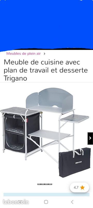Meuble de camping, plein air (image 1)