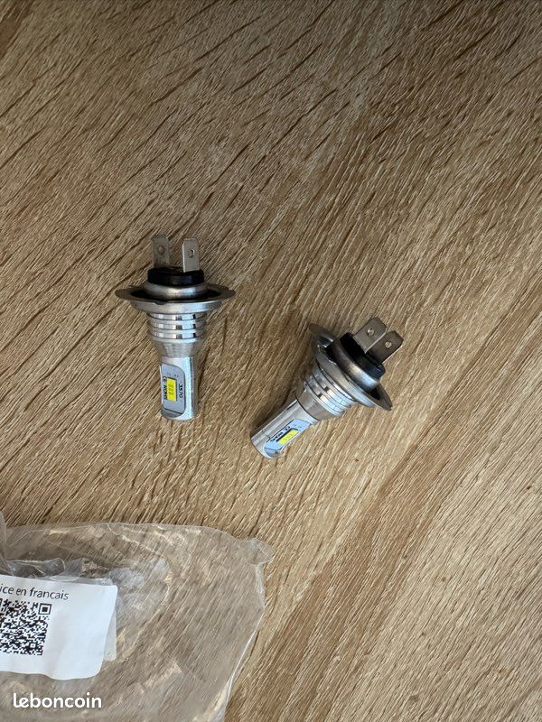 Lot de 2 H7 LED Ampoule de Phares (image 5)