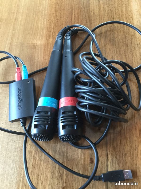 Microphone double avec USB Adapter (image 1)