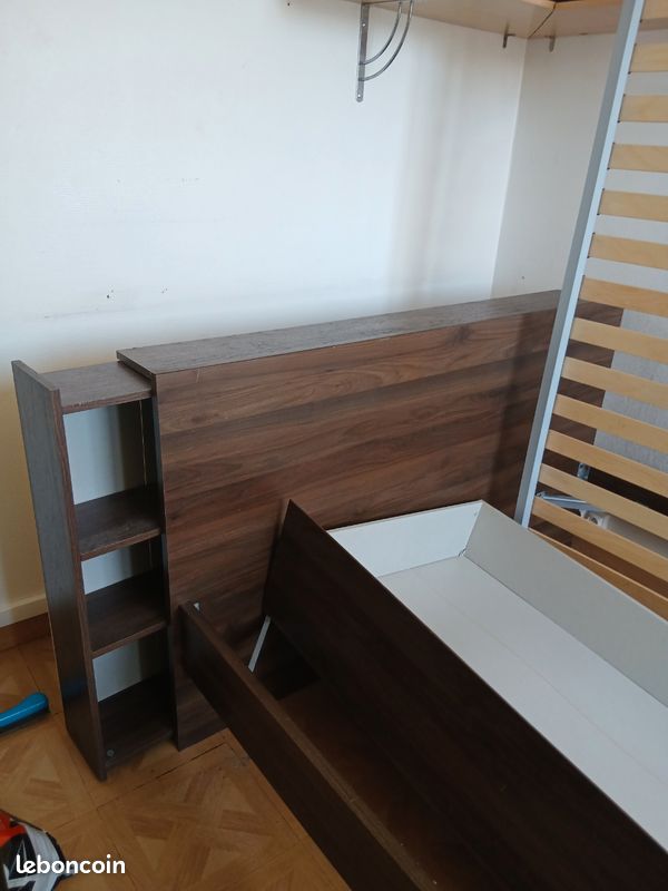 Lit, rangement, tiroir (image 2)