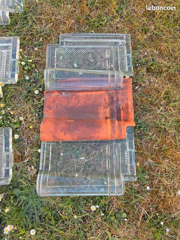Tuile en verre transparante monopole 3 (image 4)