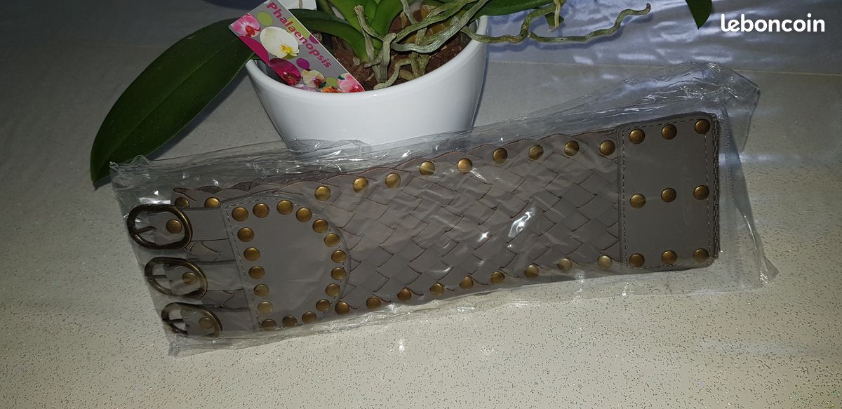 Jolie ceinture large, femme T.75, Neuve (image 1)