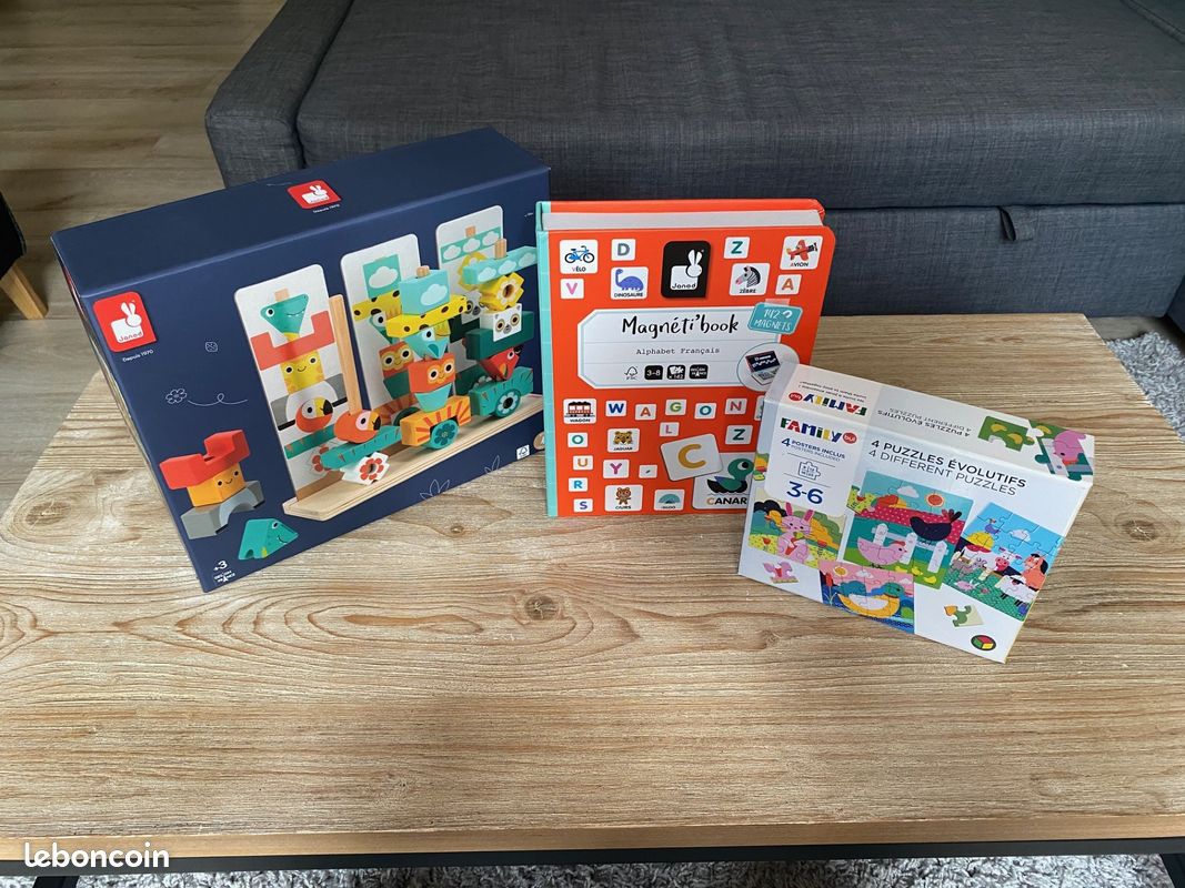 Lot 3 jeux enfant (image 1)