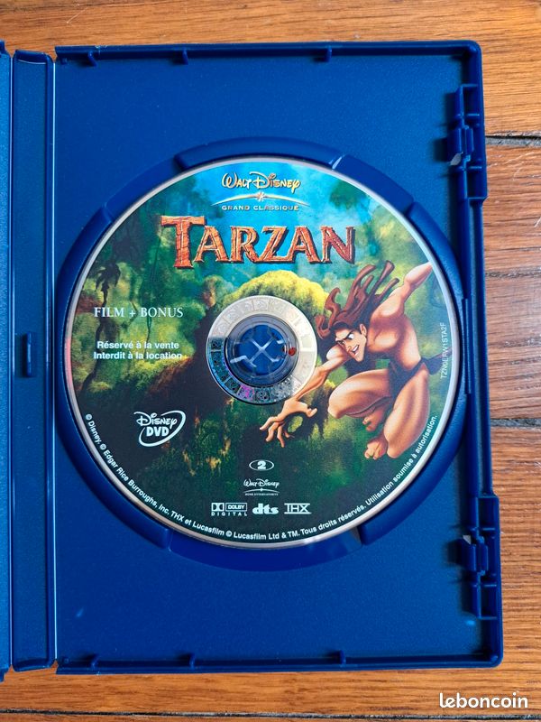 DVD Walt Disney - Tarzan (n°52) (image 2)