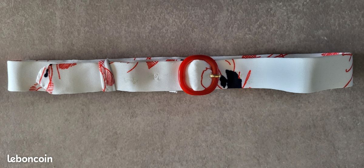 Ceinture " vintage" - Très bon état - 87 cm (image 3)