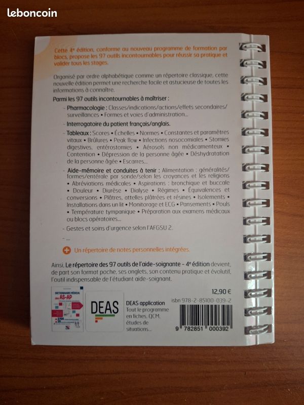 Vente répertoire des 97 outils des AS (image 2)
