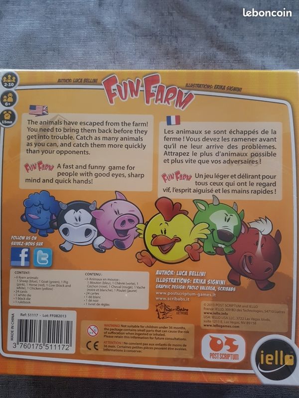 Jeu de société neuf emballé (image 2)