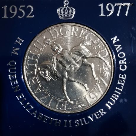 Mug Jubilé Argent 1952/1977 - Reine Elisabeth II - Numéroté