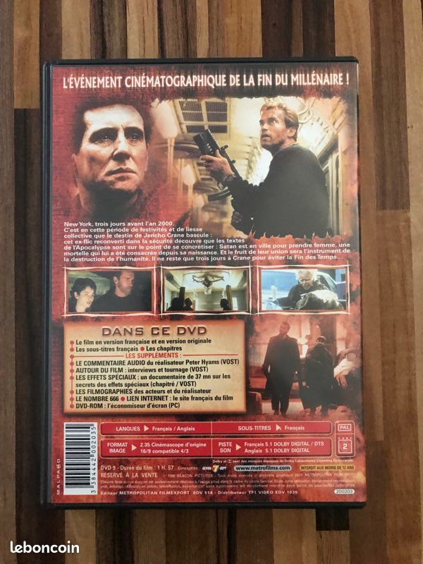 DVD La Fin des Temps (image 2)