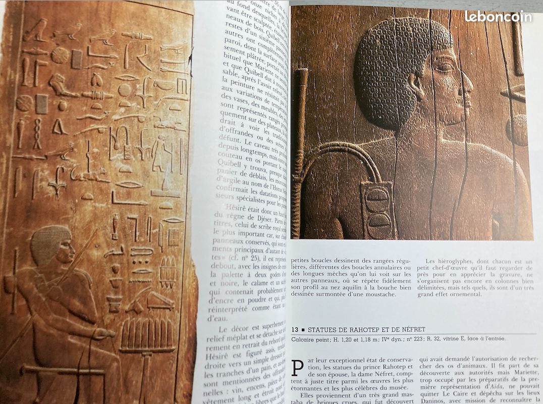 Jean-Pierre Corteggiani, : L' Égypte Des Pharaons Au Musée Du Caire, Hachette, 1988 - 192 pages-27x19 cm) (image 6)