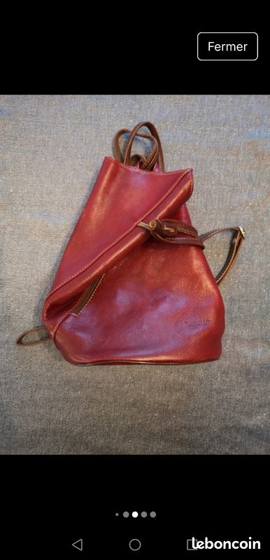 Sac à dos cuir (image 7)