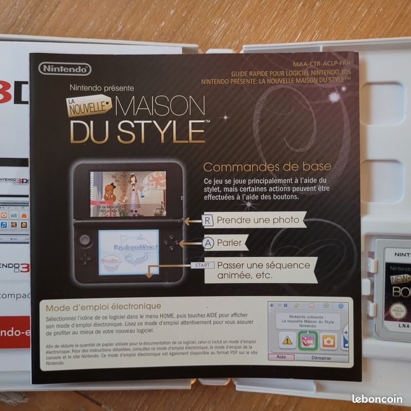 Jeu NINTENDO DS/La nouvelle MAISON DU STYLE (image 4)