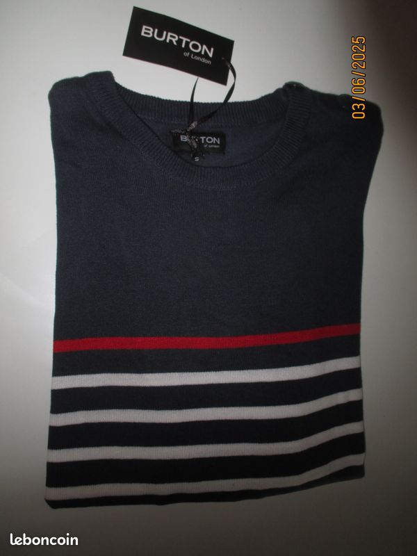 Elegant pull marin femme 