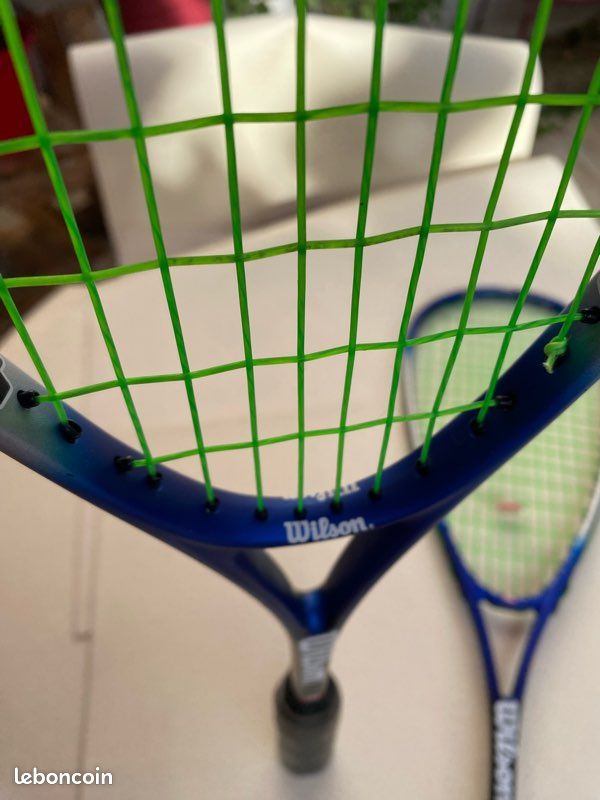 Jeu de 2 raquettes de squash Wilson Titanium (image 10)