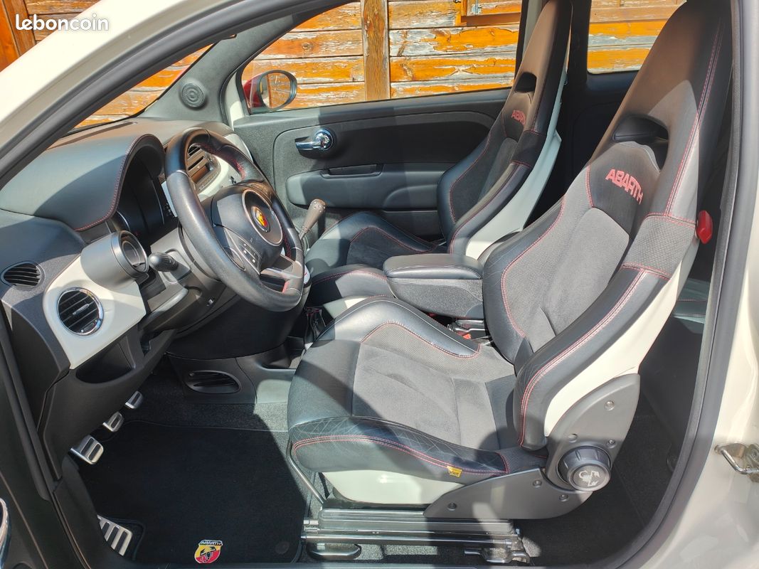 FIAT 500 ABARTH 1.4 Turbo 135ch - 12/2009 - 101 363 km - 11 500 - État quasi neuve (image 3)