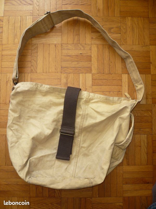 Sac besace en toile (image 1)