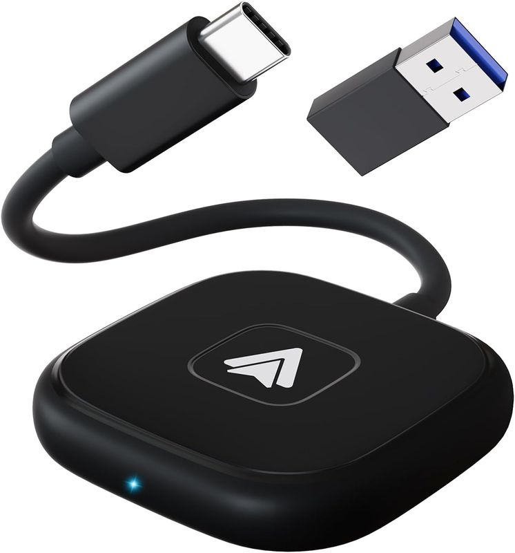 Dongle USB CARPLAY sans fil android auto filaire