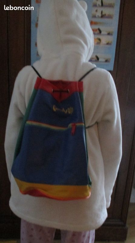 Sac à dos enfant avec lien de serrage (image 1)