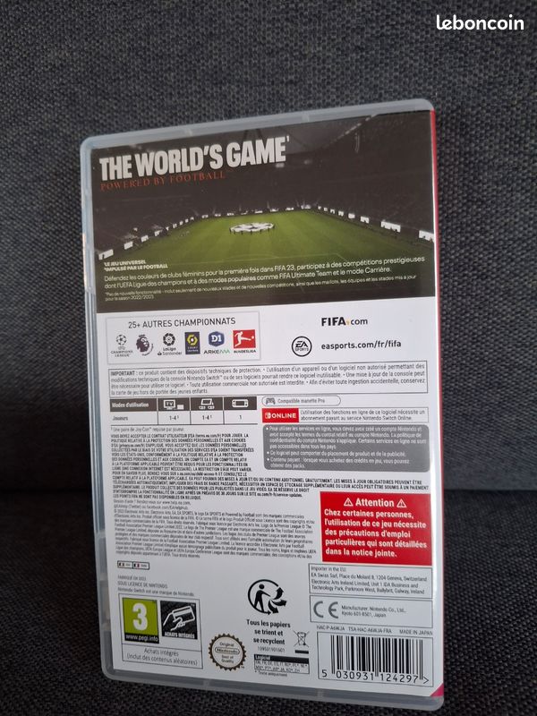 Jeu Nintendo Switch Fifa 23 (image 2)