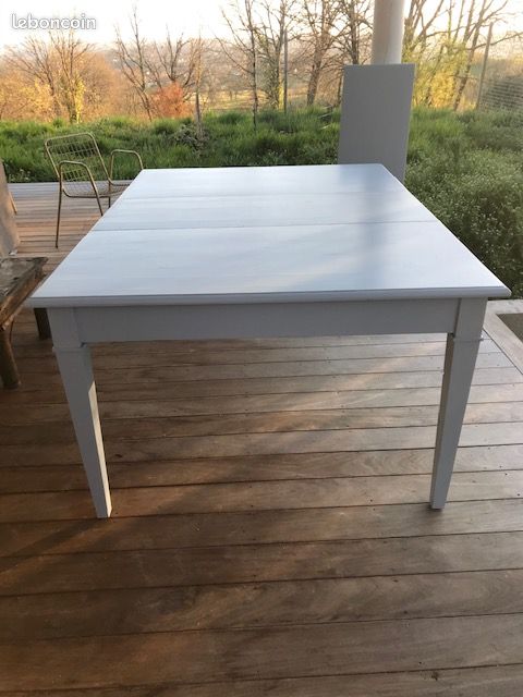 Table bois avec rallonges (image 2)