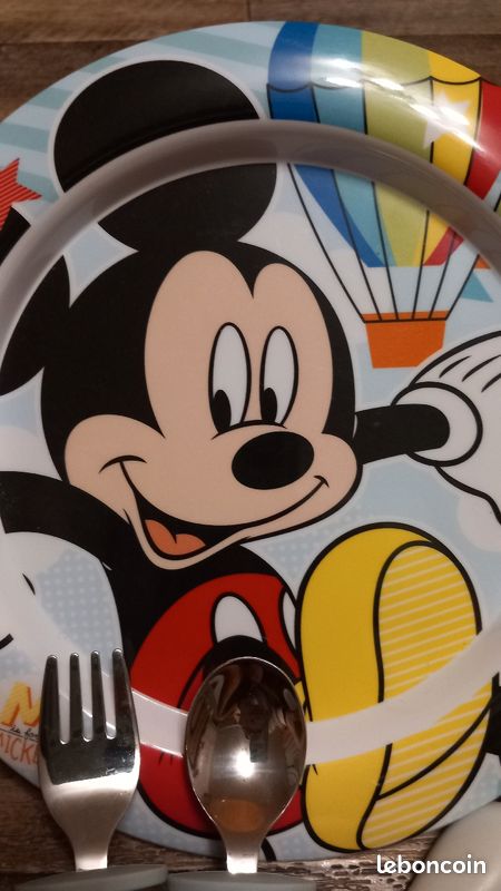 Lot repas bébé assiette Mickey (image 2)