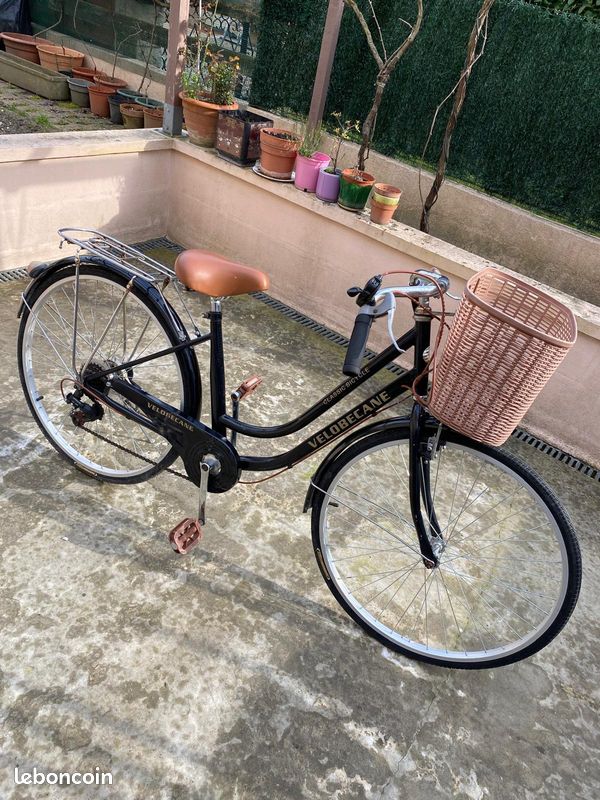 City Bike Velobecane Classic Bicycle Vintage Mini Velo 20 Inch