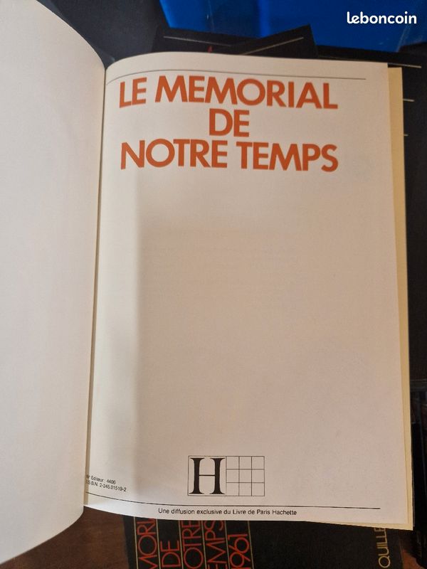 Lot de livres Mémorial de notre temps (image 8)