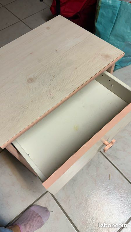 Commode bois rose clair (image 2)