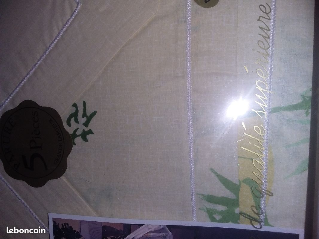 Parure de draps de qualité supérieure lit 140 (image 4)