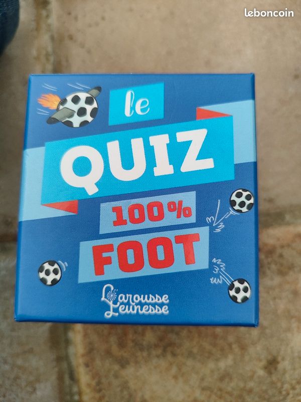 Jeu société jeux société quizz 100 % foot (image 1)
