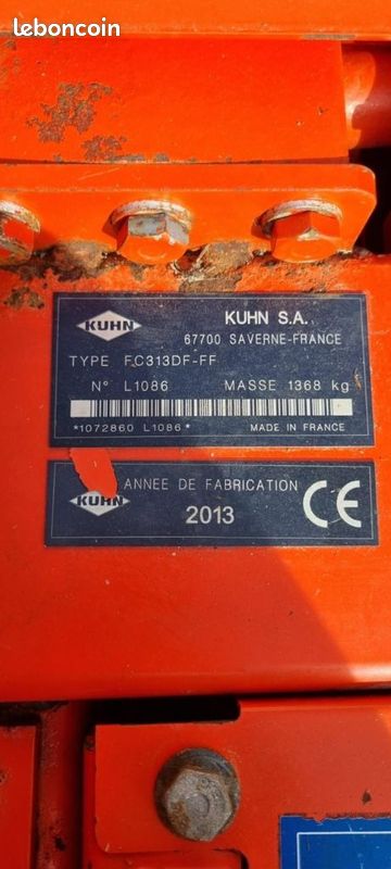 Kuhn FC 313 DF FF (image 7)