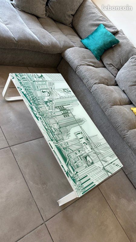 Table basse BD New York 55x105 cm (image 3)