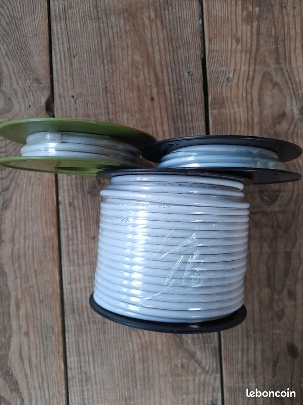 3 rouleaux de câble coaxial neuf (image 2)