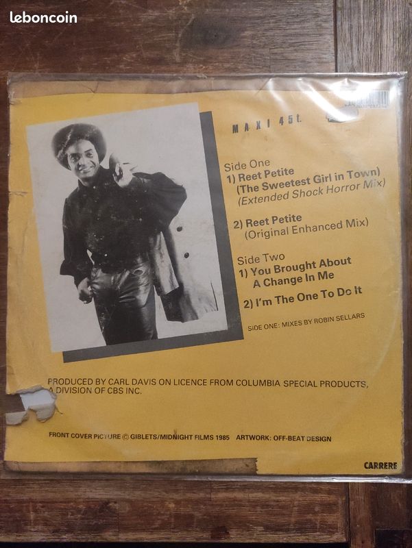 Jackie Wilson – Reet Petite Maxi vinyle 45 tours (image 2)