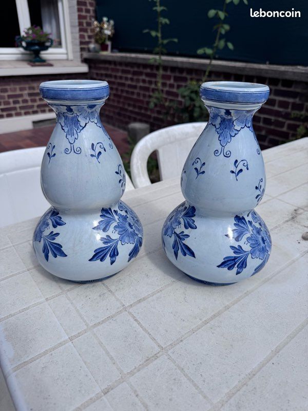 Lot de 2 vases Delf (image 4)