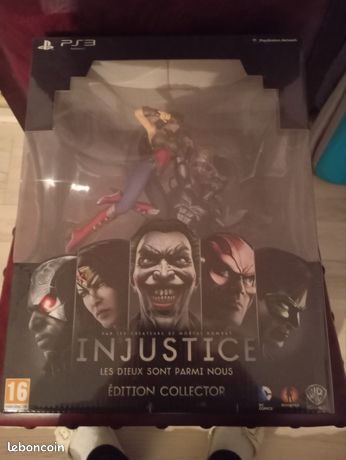 INJUSTICE LES DIEUX SONT PARMI NOUS SONY PS3 EDITION COLLECTOR