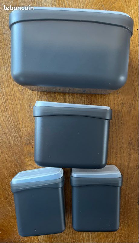 Tupperware - six boîtes hermétiques avec couvercles | Kaufen auf