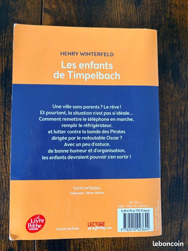 Livre «Les enfants de Timpelbach» (image 3)