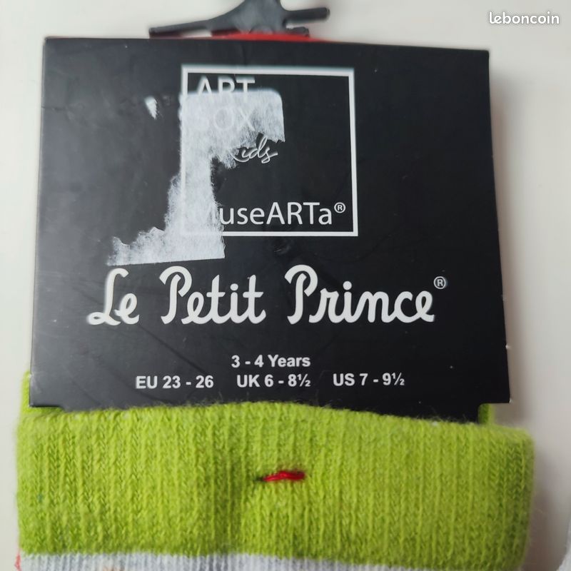 Lot* de paires de chaussettes en coton pour garçon de pointure