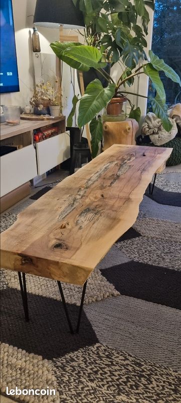 Table basse en bois massif (image 5)