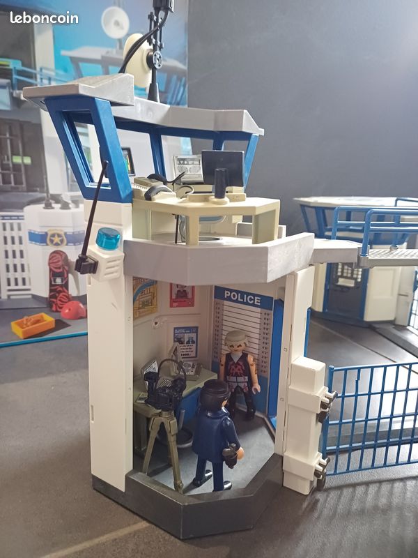 Playmobil commissariat de police avec prison-city action-6919 (image 4)